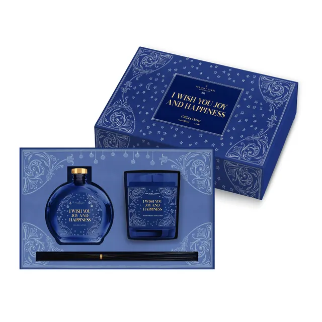 The Gift Label Home Set - I Wish You Joy & Happiness