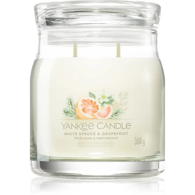 Yankee Candle White Spruce & Grapefruit lõhnaküünal 368 g
