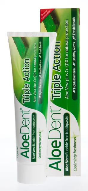 ALOE DENT HAMBAPASTA Q10 JA TEEPUUÕLI 100ML