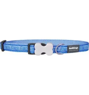Kaelarihm koerale, disainmustriga Hypno Medium Blue (Red Dingo)