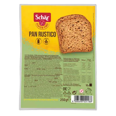 Mit.viljasai Schär Pan Rustico glut.vaba 250g