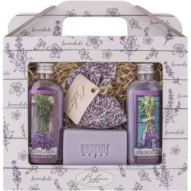 Bohemia Gifts Lavender Kinkekomplekt kehale