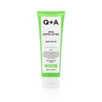 Q+A AHA Exfoliator Body Scrub AHA happega kehakoorija 250 ml