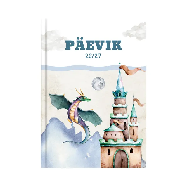 Õpilaspäevik A5 Draakon, KUMA, 1 tk
