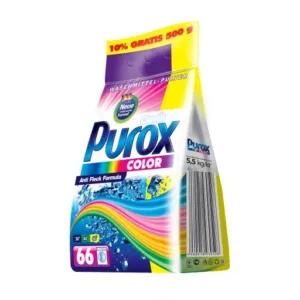 Purox Pesupulber Värvilisele 5,5kg