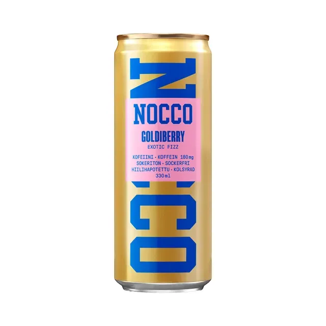 Energiajook GoldiBerry, NOCCO, 330 ml
