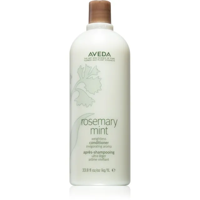 Aveda Rosemary Mint Weightless Conditioner Pehme hooldav palsam säravate ja pehmete juuste jaoks 1000 ml