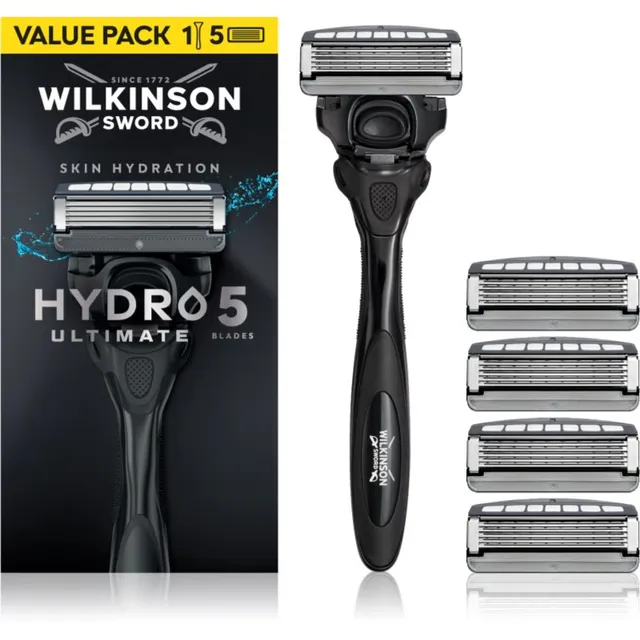 Wilkinson Sword Hydro5 Ultimate Raseerija + varuotsik 5 tk
