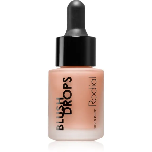 Rodial Blush Drops Vedel põsepuna ja huuleläige lisab niiskust ja sära varjund Sunset Kiss 15 ml