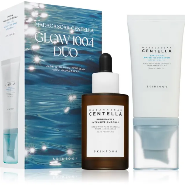SKIN1004 Madagascar Centella Glow 1004 Duo Kinkekomplekt sära andva efektiga