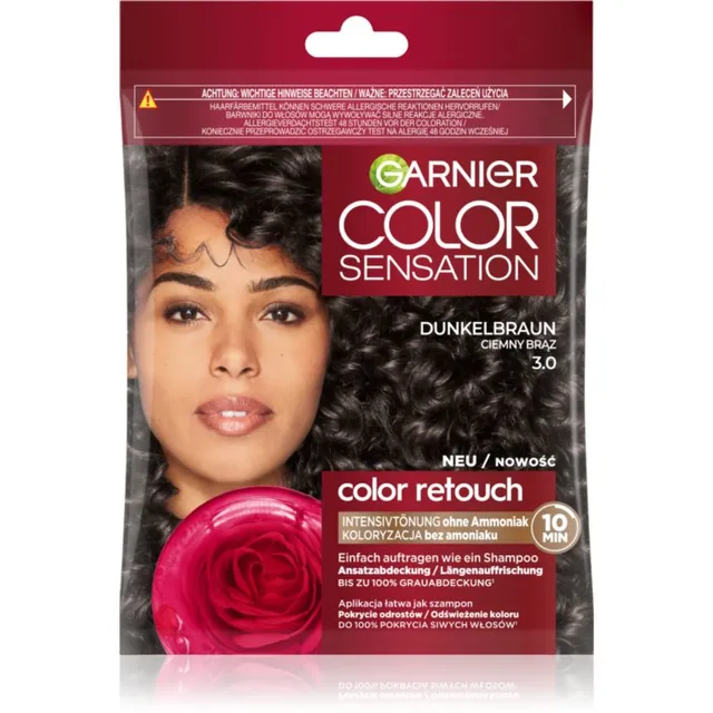 Garnier Color Sensation Toniseeriv šampoon juustele varjund 3.0 Dark Brown 1 tk