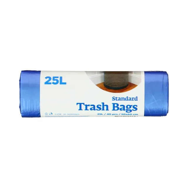 Prügikotid 25l, MCLEAN, 40 tk
