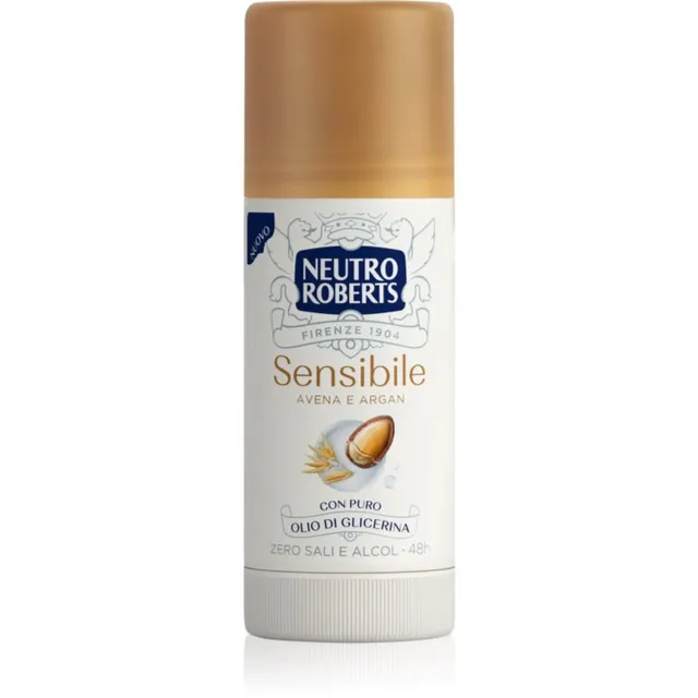 Neutro Roberts Avena e Argan Alumiiniumivaba deodorandipulk tundlikule nahale 40 ml