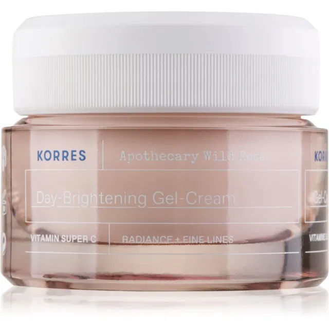 Korres Wild Rose Niisutav geelkreem sära andva efektiga 40 ml