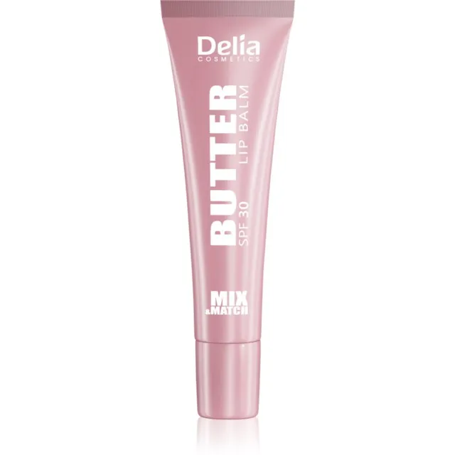 Delia Cosmetics Mix&Match Butter Lip Balm Toonitud huulepalsam SPF 30 varjund Coffe Break 10 ml