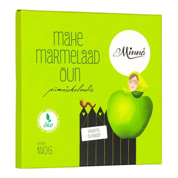 Mahe marmelaad Õun piimašokolaadis 140g