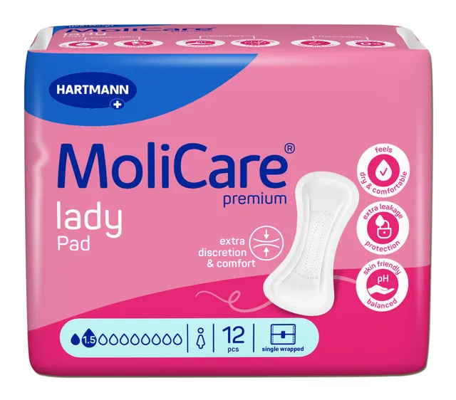 MOLICARE PAD LADY 1,5 TILKA N12
