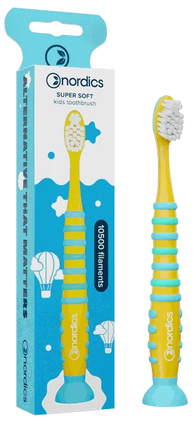 Hambahari lastele ROCKET YELLOW