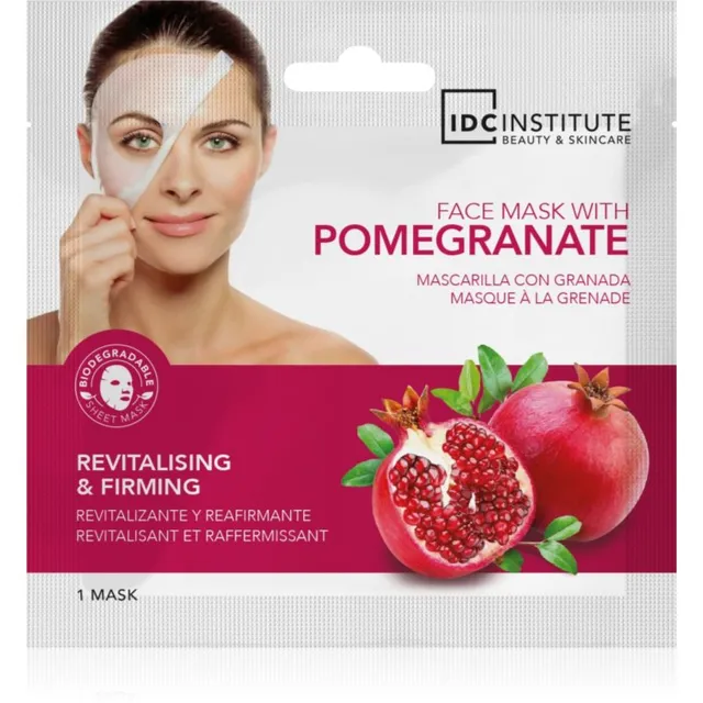 IDC Institute Pomegranate Elavdav mask näole 22 g