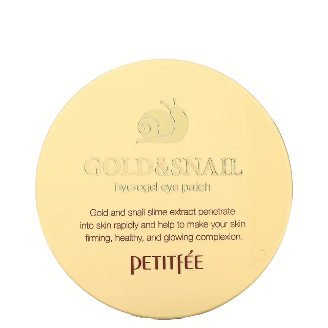 PETITFEE Gold & Snail Hydrogel Eye Patch 60pcs