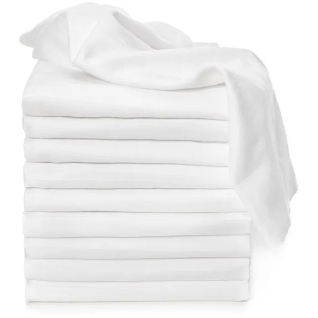 T-TOMI TETRA Cloth Diapers EXCLUSIVE COLLECTION White riidest mähkmed White 70x70 cm 10 tk