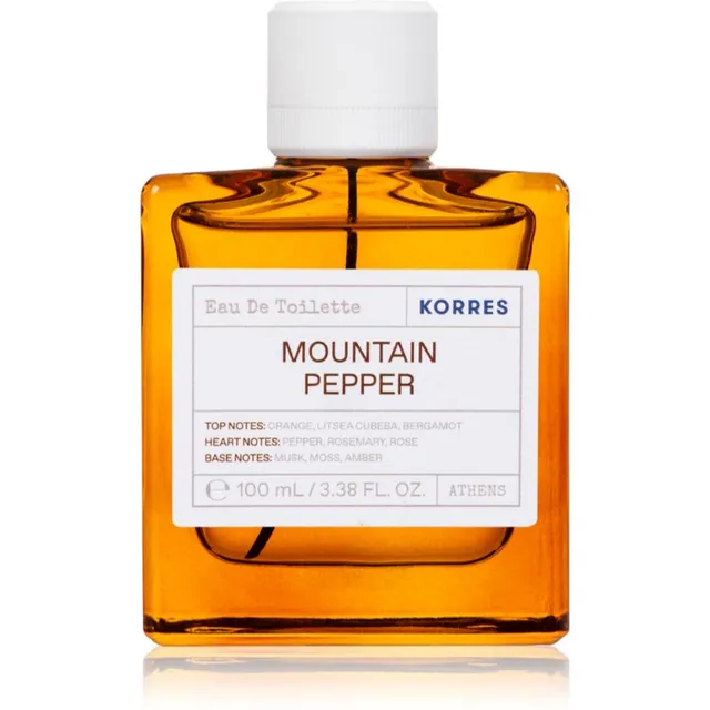 Korres Mountain Pepper tualettvesi meestele 100 ml