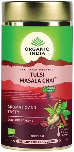 Tulsi tee vürtsidega "Chai masala", lahtine, ökoloogiline