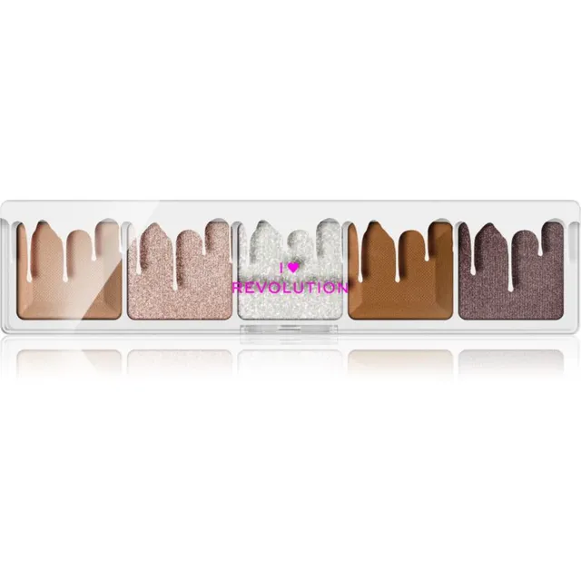 I Heart Revolution Mini Chocolate Palette Lauvärvipalett varjund White Vanilla Cream 5,5 g