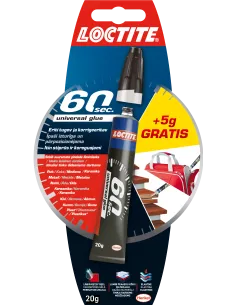 Loctite 60sek universaalliim 15g
