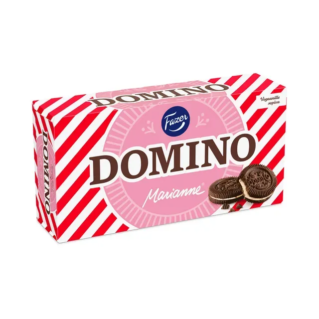 Kakaoküpsised piparmünditükkidega täidisega, DOMINO, 350 g