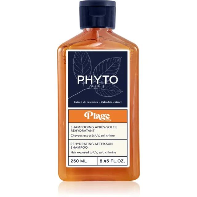 Phyto Plage Rehydrating After-Sun Shampoo Päevitusjärgne šampoon kloori, päikese ja soola poolt kahjustatud juustele 250 ml