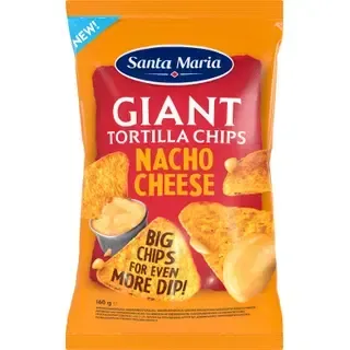 Santa Maria suured juustumaitselised tortillalaastud, 160 g