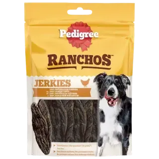 PEDIGREE koera maius Ranchos Jerkies, Kana, 70g