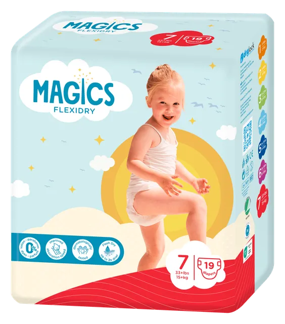 MAGICS FLEXIDRY MÄHKMED LASTELE XXL 15+KG N19