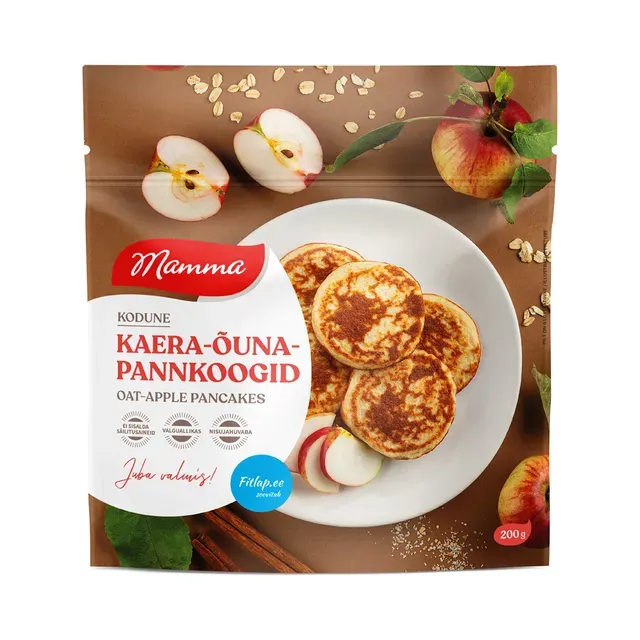 Kaera-õuna pannkoogid, MAMMA, 200 g