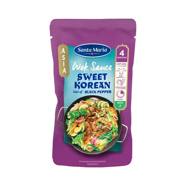 Magus koreapärane pipraga vokikaste, SANTA MARIA, 150 g