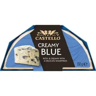 Castello sinihallitusjuust, 150 g