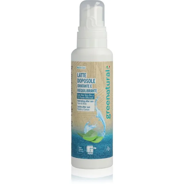 Greenatural After-Sun Body Milk Niisutav päevitusjärgne losjoon 150 ml