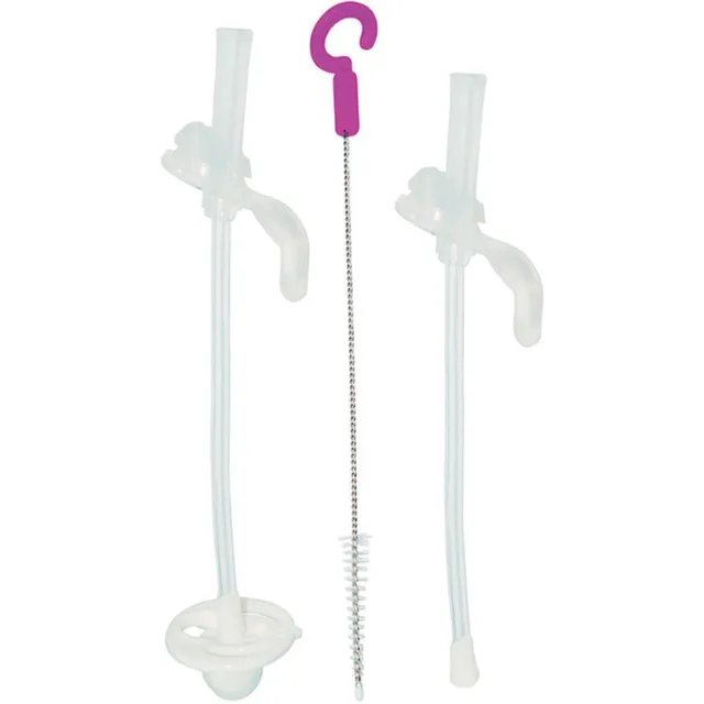 b.box Replecement Straws + Cleaner silikoonkõrs 3 tk