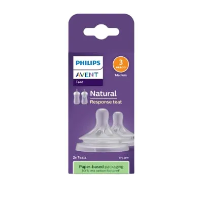 Lutid pudelile Philips Avent Nat.1k+ 2tk