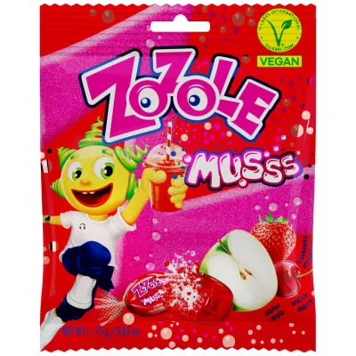 Kommid õun-kirss-maasikas Zozole Muss 75g