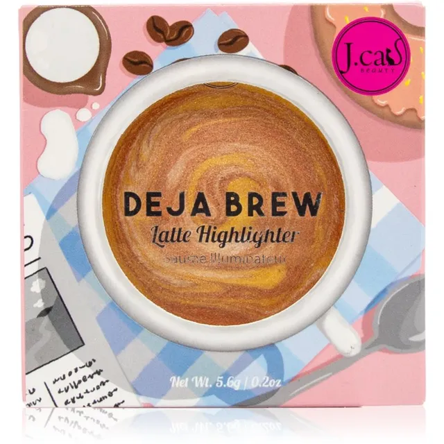 J.Cat Beauty Deja Brew Esiletõstja varjund 101 Cafe Elevation 5.6 g