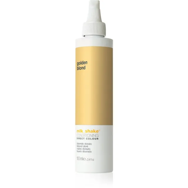 milk_shake® Direct Colour Toniseeriv palsam intensiivseks niisutamiseks Golden blond 100 ml