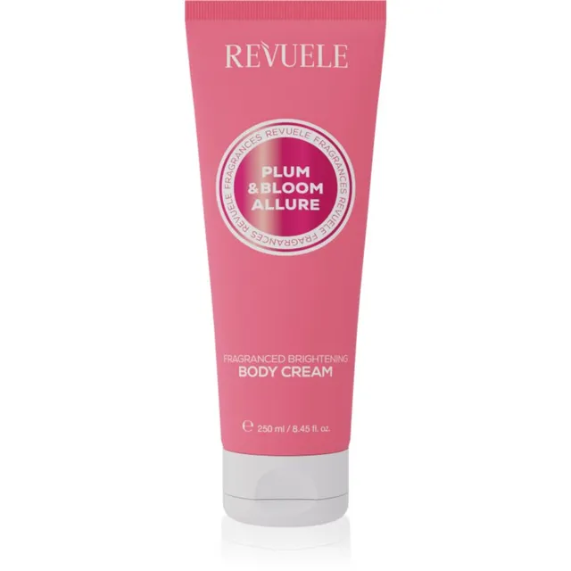 Revuele Plum & Bloom Allure Fragranced Brightening Body Cream Kirgastav kehakreem niisutava toimega naistele 250 ml