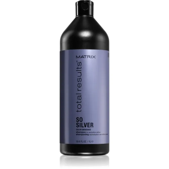 Matrix So Silver Šampoon kollaste toonide neutraliseerimiseks 1000 ml