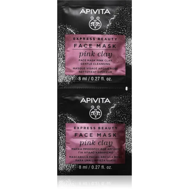 Apivita Express Beauty Pink Clay Puhastav mask 8 ml