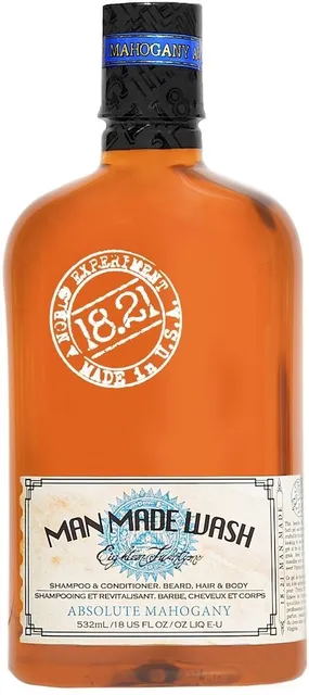 18.21 Man Made Wash Absolute Mahogany (532mL)