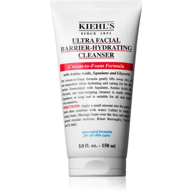 Kiehl's Ultra Facial Barrier-Hydrating Cleanser Puhastav geel 150 ml