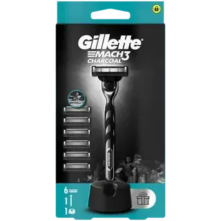 Raseerija Mach3 Charcoal alusega, GILLETTE, 1kmpl