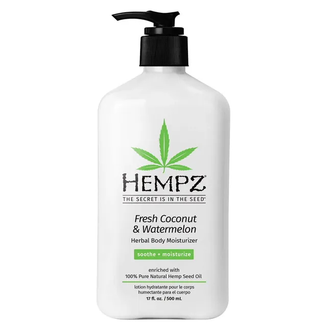 HEMPZ Fresh Coconut & Watermelon Herbal Body Moisturizer 500ml